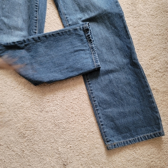 Calvin Klein Straight Leg Denim Jeans Size 16 - Picture 6 of 10